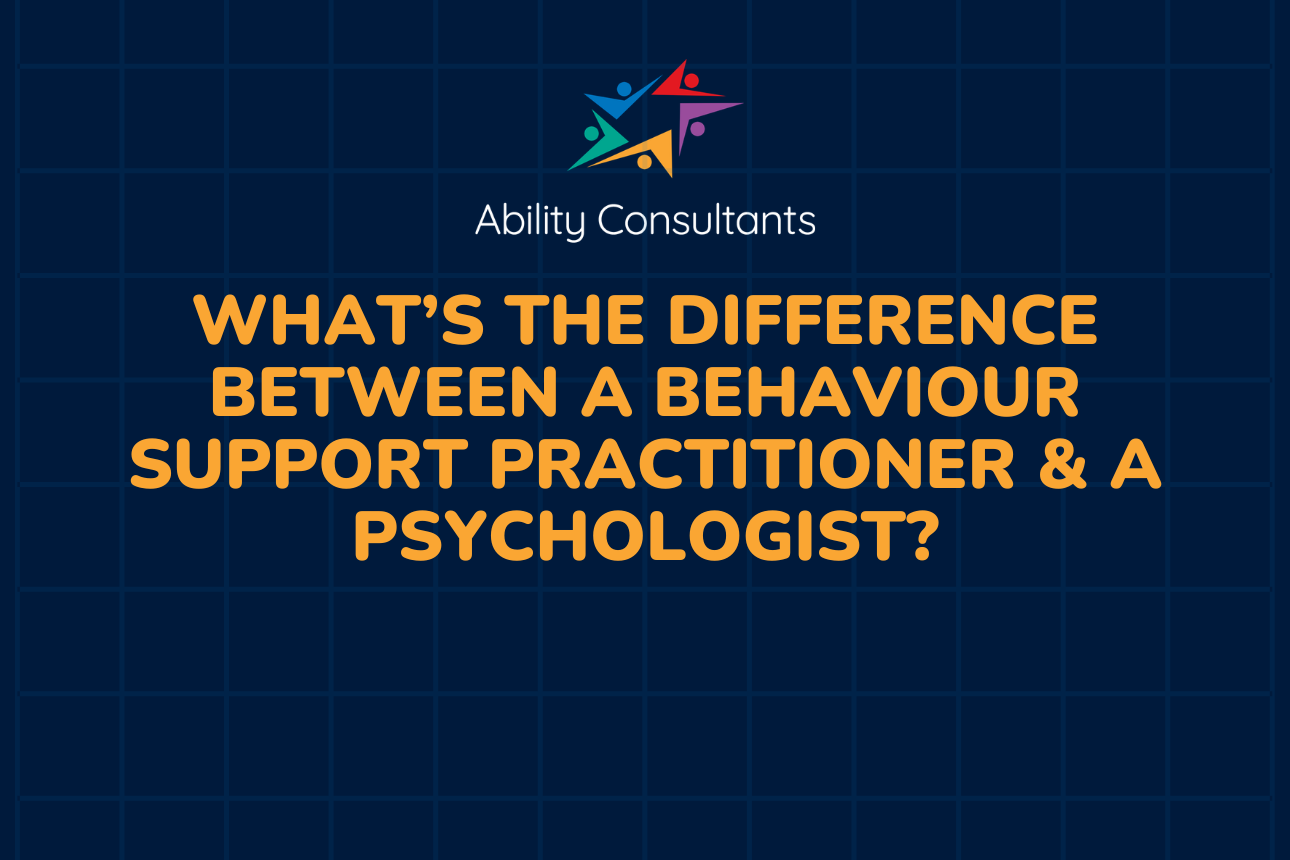 Article difference behaviour support practitioner psychologist ndis