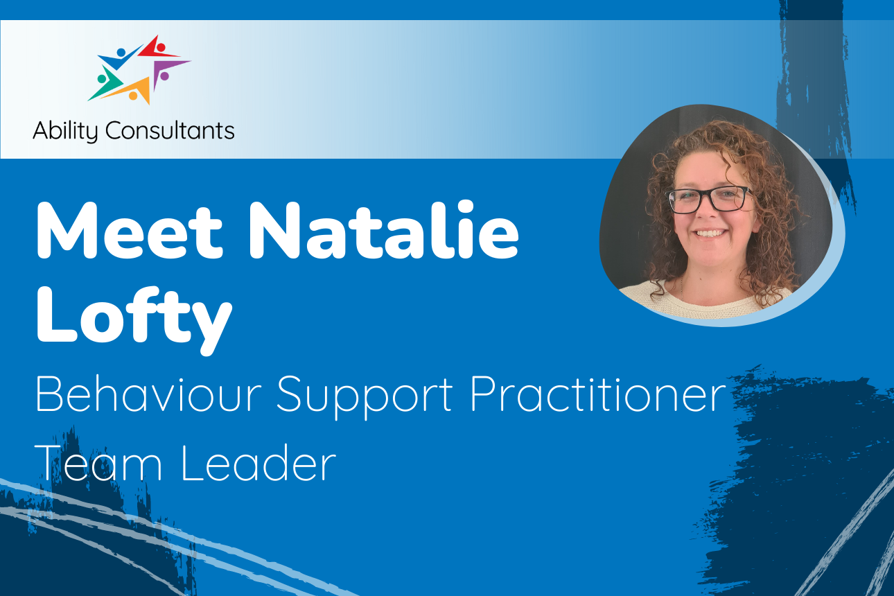 From disability support worker to PBS Team Leader an interview with Natalie Lofty Blog